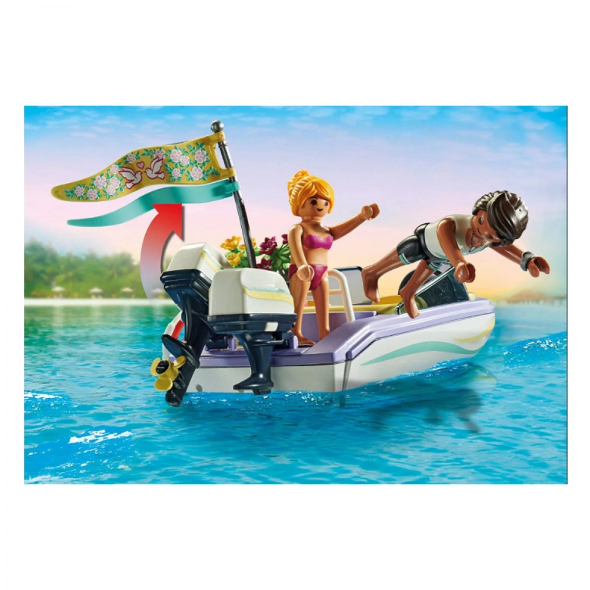 PLAYMOBIL ΤΑΞΙΔΙ ΤΟΥ ΜΕΛΙΤΟΣ ΜΕ ΣΚΑΦΟΣ 71366