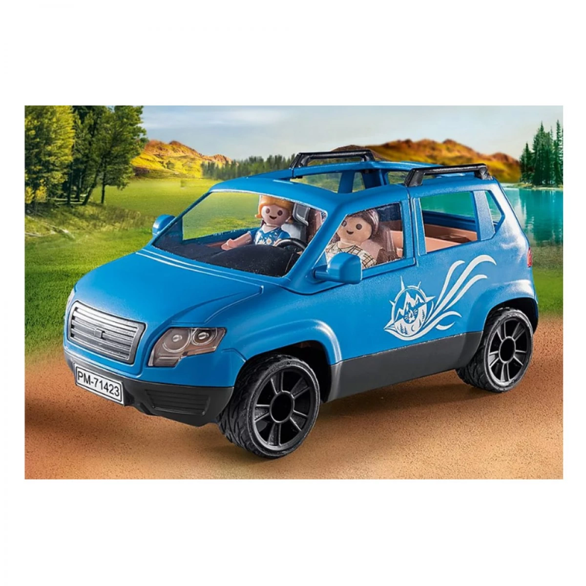 PLAYMOBIL ΟΙΚΟΓΕΝΕΙΑΚΕΣ ΔΙΑΚΟΠΕΣ ΜΕ ΤΡΟΧΟΣΠΙΤΟ 71423