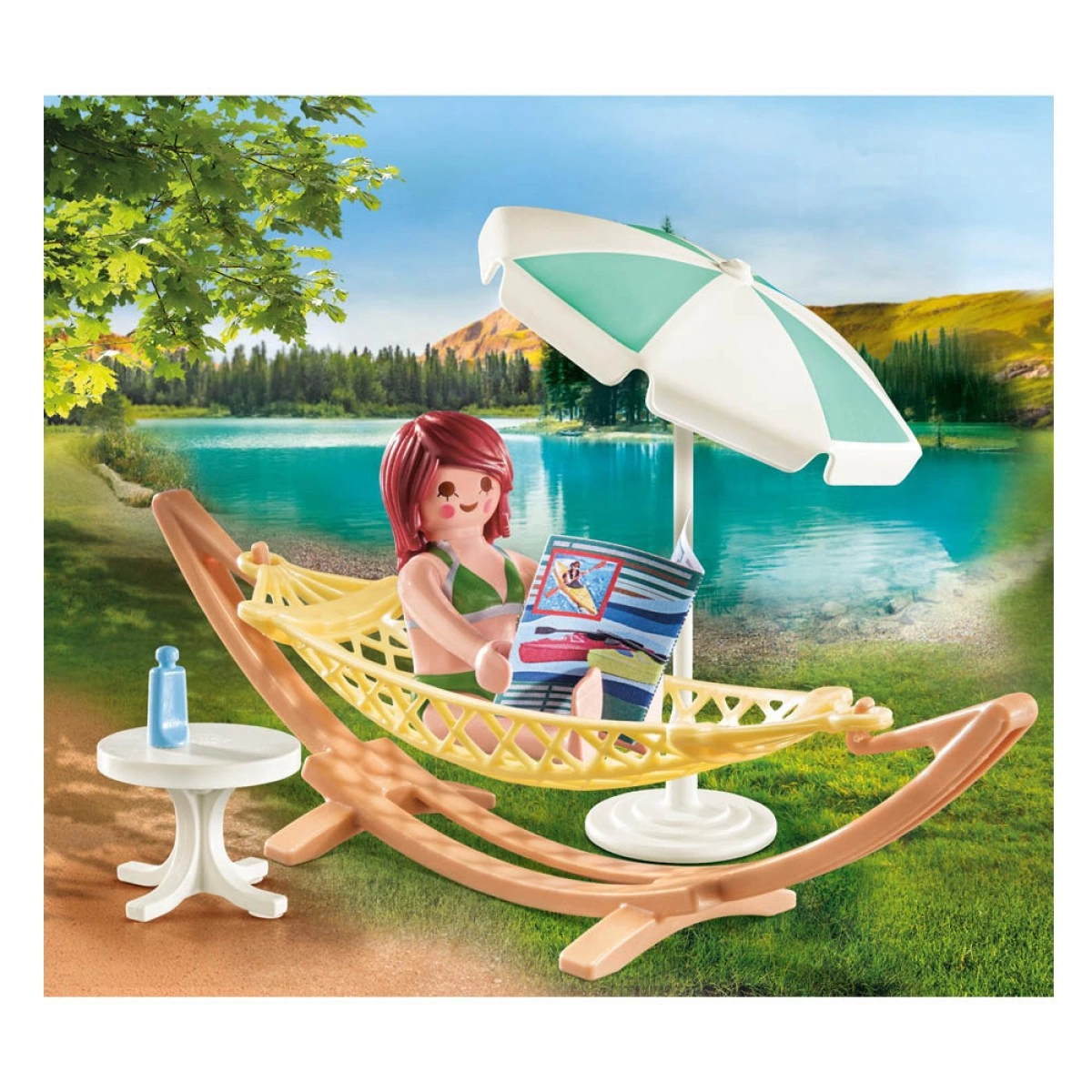 PLAYMOBIL ΧΑΛΑΡΩΝΟΝΤΑΣ ΣΤΗΝ ΑΙΩΡΑ 71428