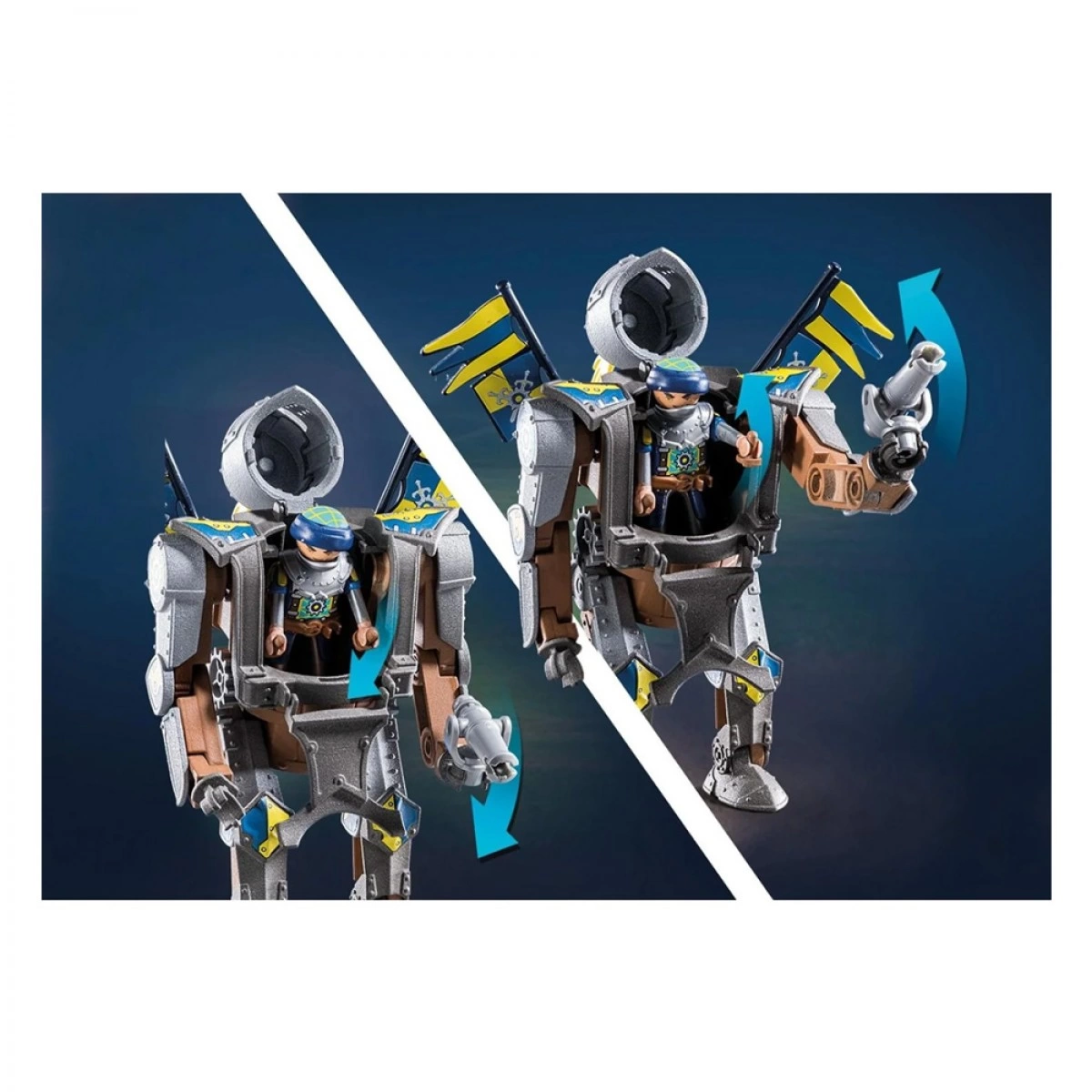 PLAYMOBIL NOVELMORE - ΡΟΜΠΟΤ ΜΑΧΗΣ 71300