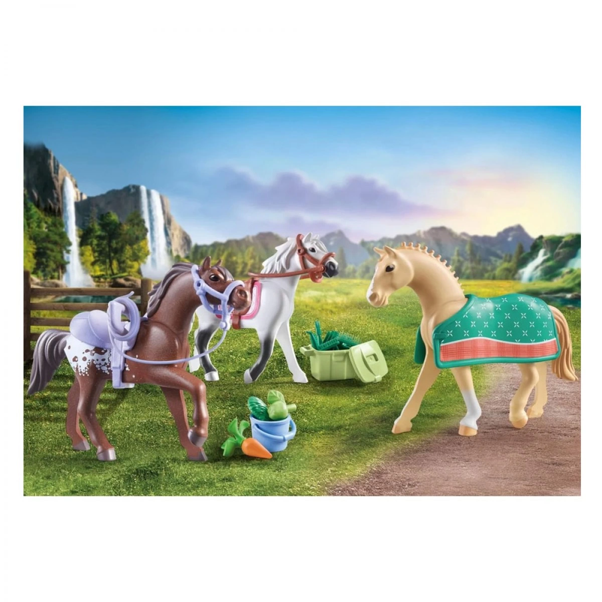 PLAYMOBIL ΤΡΙΑ ΑΛΟΓΑ ΜΕ ΑΞΕΣΟΥΑΡ 71356