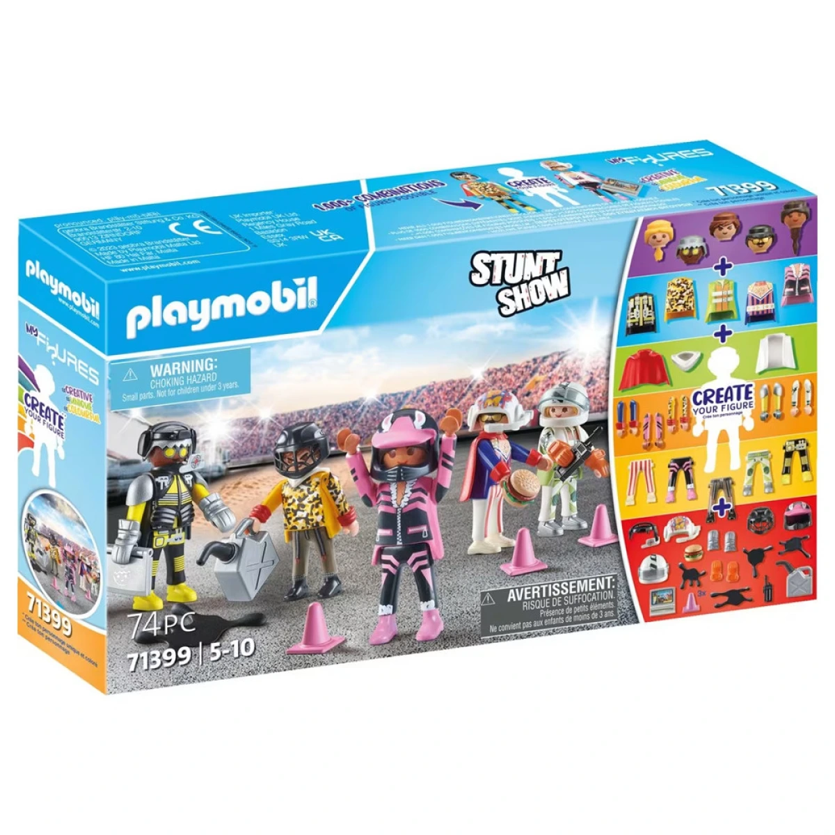 PLAYMOBIL ΜΥ FIGURES: STUNT SHOW 71399
