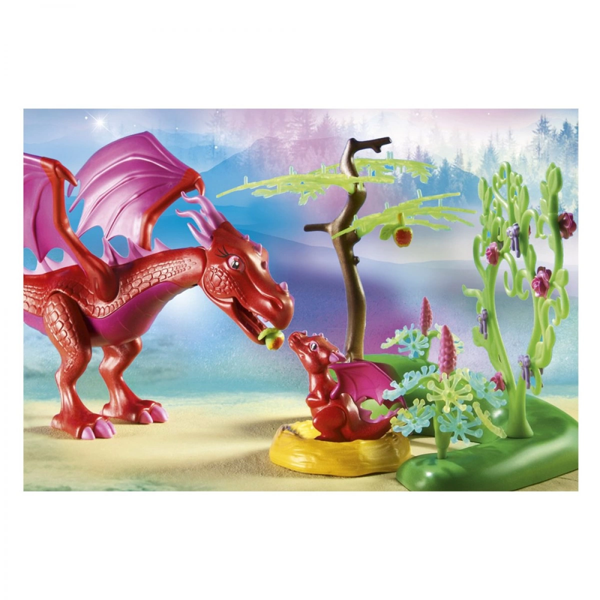 PLAYMOBIL ΔΡΑΚΟΜΑΜΑ ΜΕ ΤΟ ΜΙΚΡΟ ΤΗΣ 71586
