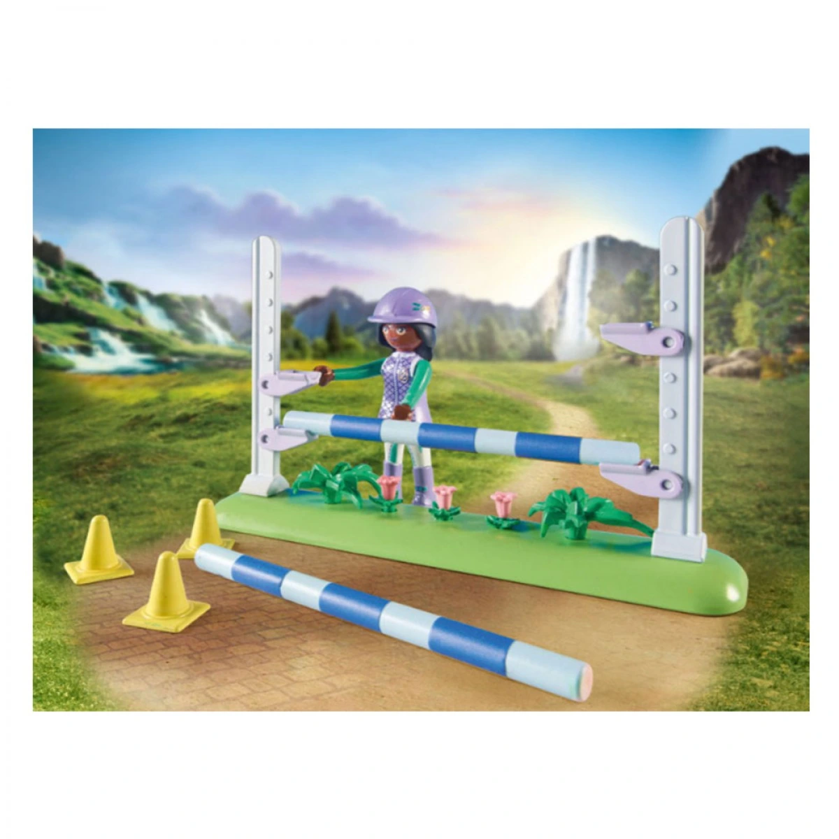 PLAYMOBIL ΕΚΠΑΙΔΕΥΣΗ ΑΛΟΓΟΥ/ZOE & BLAZE 71355