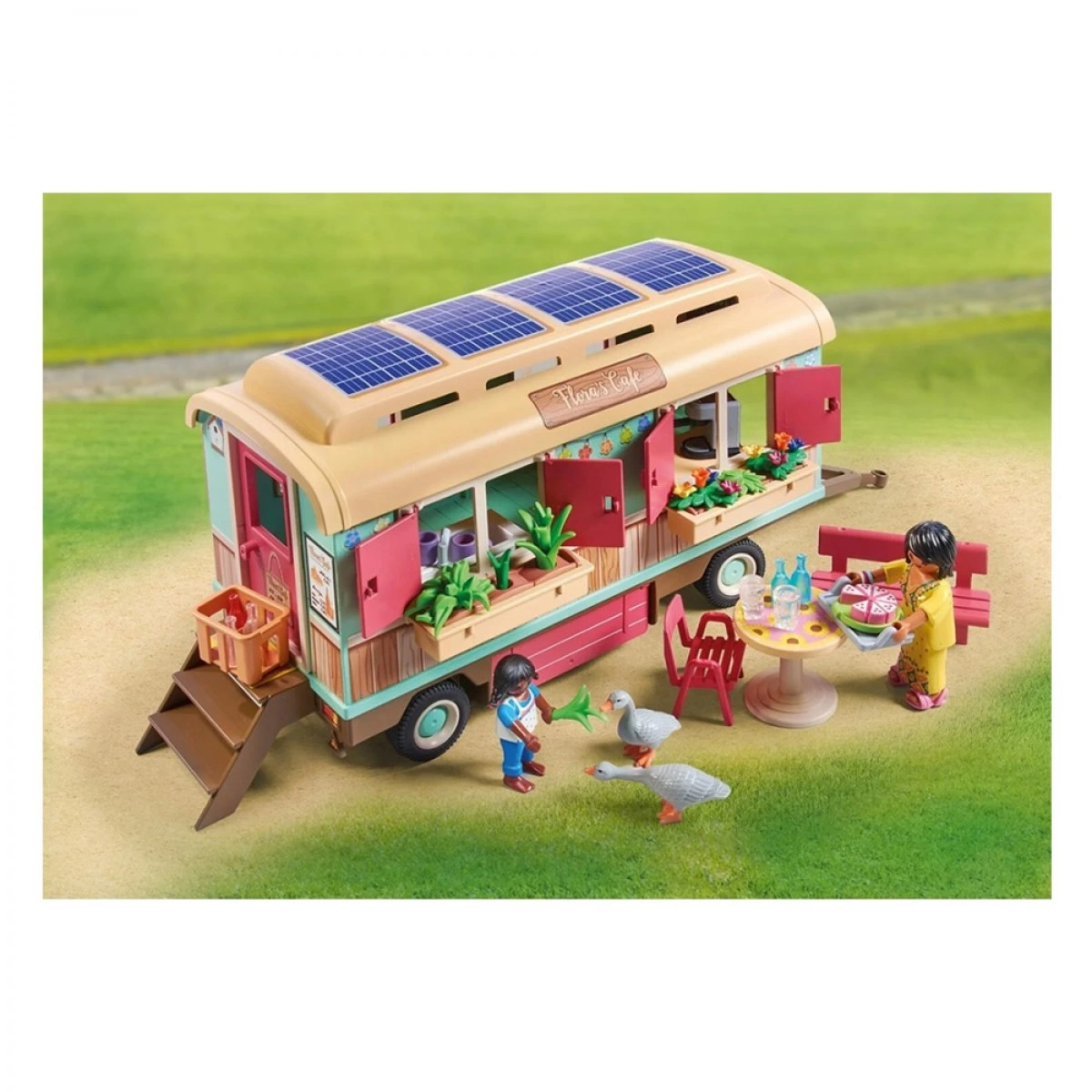 PLAYMOBIL ΚΑΦΕΤΕΡΙΑ-ΤΡΟΧΟΣΠΙΤΟ 71441