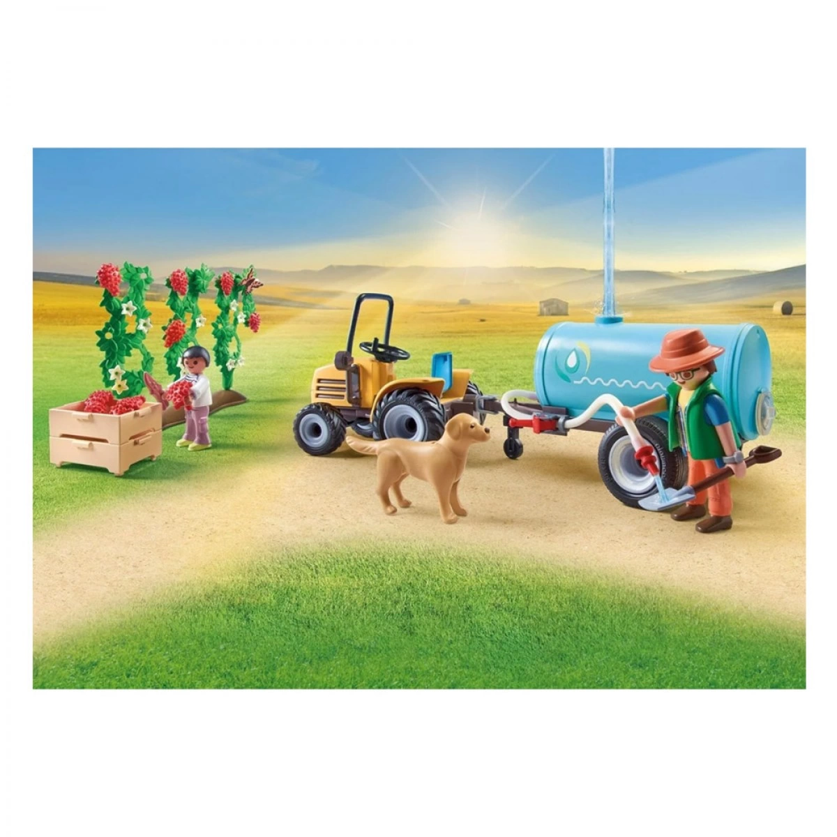 PLAYMOBIL ΤΡΑΚΤΕΡ ΜΕ ΒΥΤΙΟΦΟΡΟ 71442