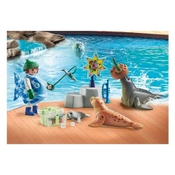 PLAYMOBIL GIFT SET  ΠΑΡΤΥ ΣΤΟ ΕΝΥΔΡΕΙΟ ΜΕ ΦΩΚΙΕΣ 71448