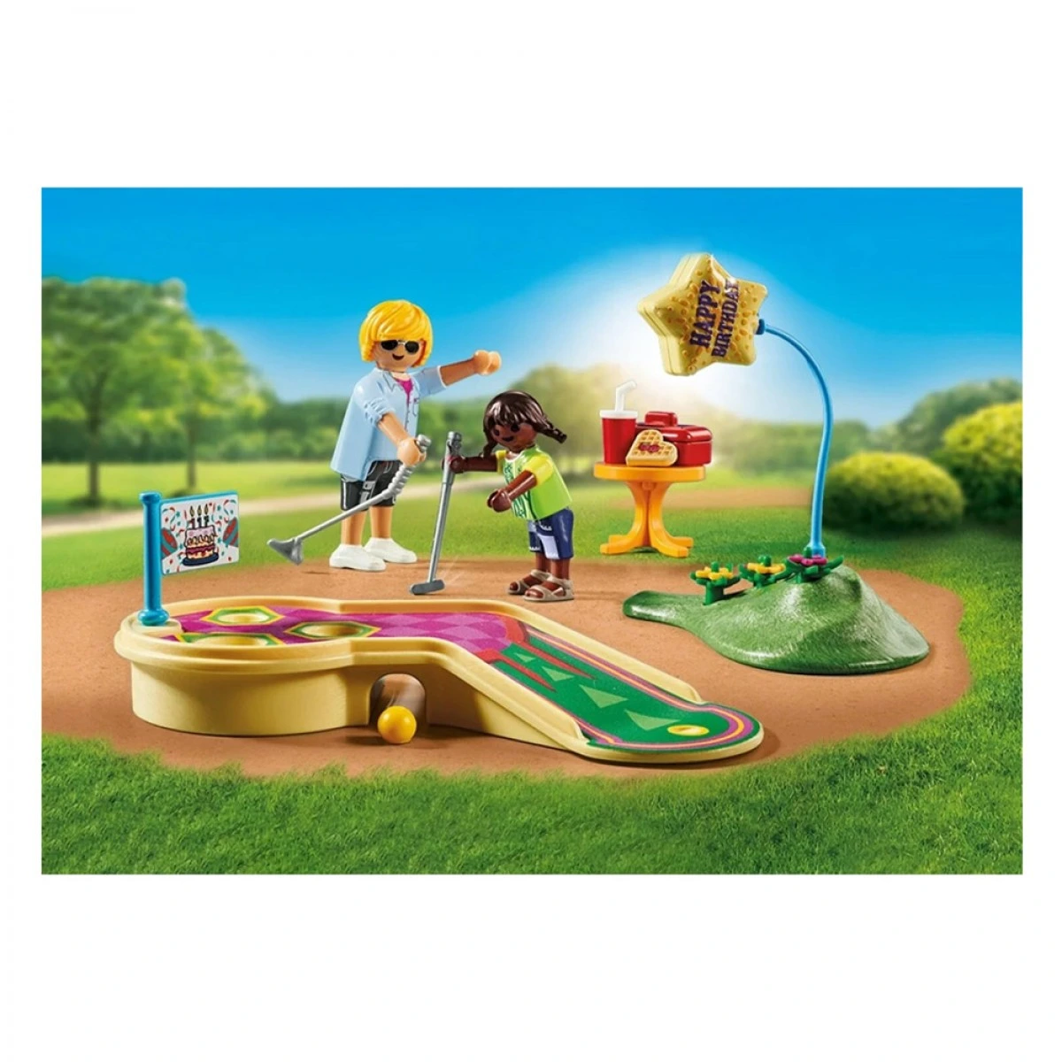 PLAYMOBIL GIFT SET MINI GOLF ΠΑΡΤΥ 71449