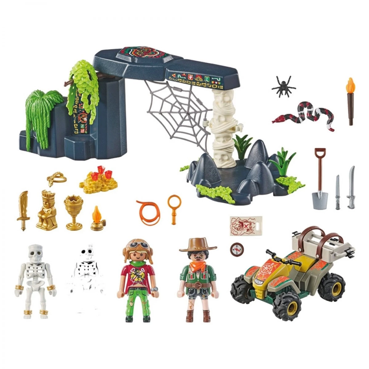 PLAYMOBIL ΚΥΝΗΓΙ ΘΗΣΑΥΡΟΥ ΣΤΗ ΖΟΥΓΚΛΑ 71454