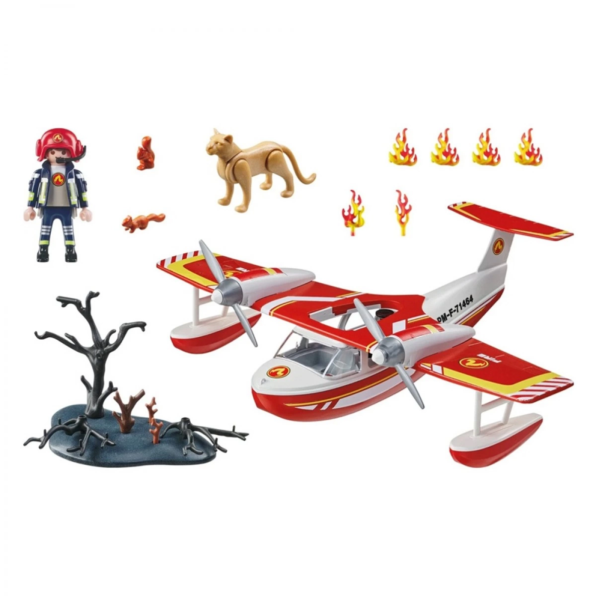 PLAYMOBIL ΠΥΡΟΣΒΕΣΤΙΚΟ ΥΔΡΟΠΛΑΝΟ 71463