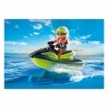 PLAYMOBIL ΦΟΥΣΚΩΤΟ ΣΚΑΦΟΣ ΠΥΡΟΣΒΕΣΤΙΚΟ / ΘΑΛΑΣΣΙΟ SCOOTER 71464