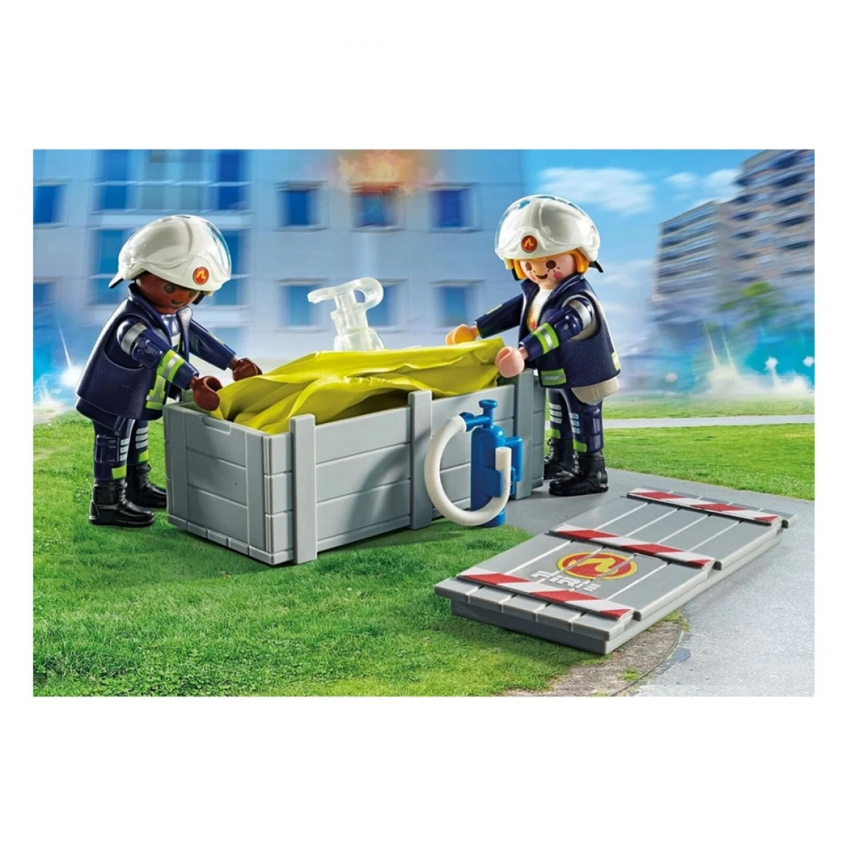 PLAYMOBIL ΠΥΡΟΣΒΕΣΤΕΣ ΜΕ ΣΤΡΩΜΑ ΔΙΑΣΩΣΗΣ 71465