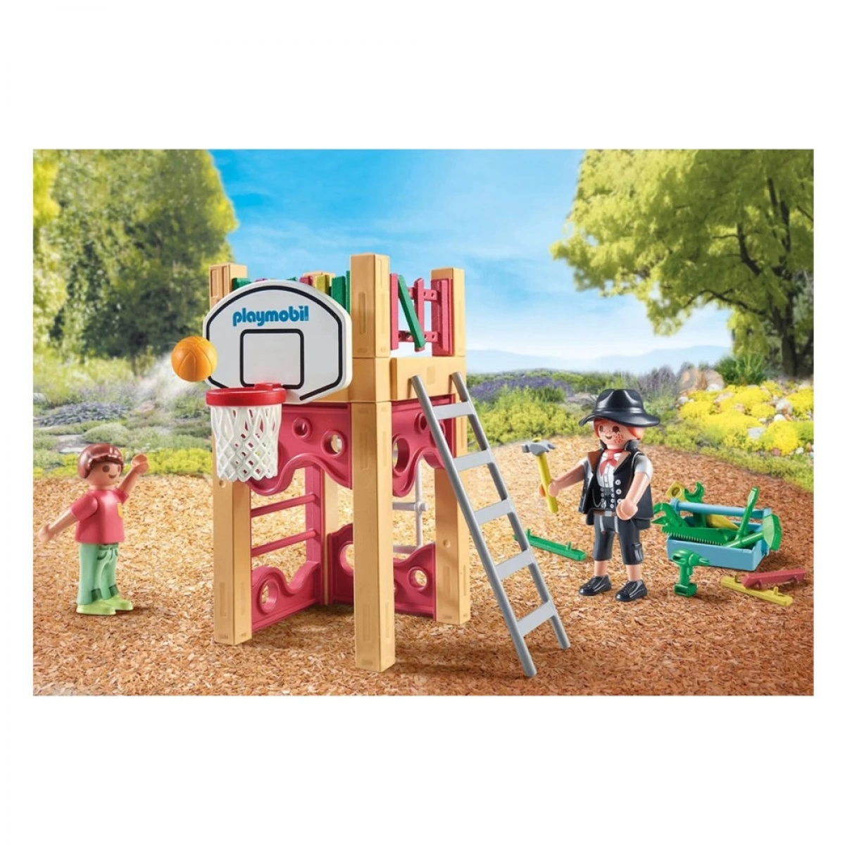 PLAYMOBIL STARTER PACK ΕΡΓΑΣΙΕΣ ΕΠΙΣΚΕΥΗΣ ΠΑΙΔΙΚΗΣ ΧΑΡΑΣ 71475