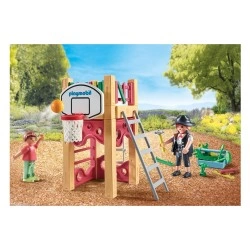 PLAYMOBIL STARTER PACK ΕΡΓΑΣΙΕΣ ΕΠΙΣΚΕΥΗΣ ΠΑΙΔΙΚΗΣ ΧΑΡΑΣ 71475