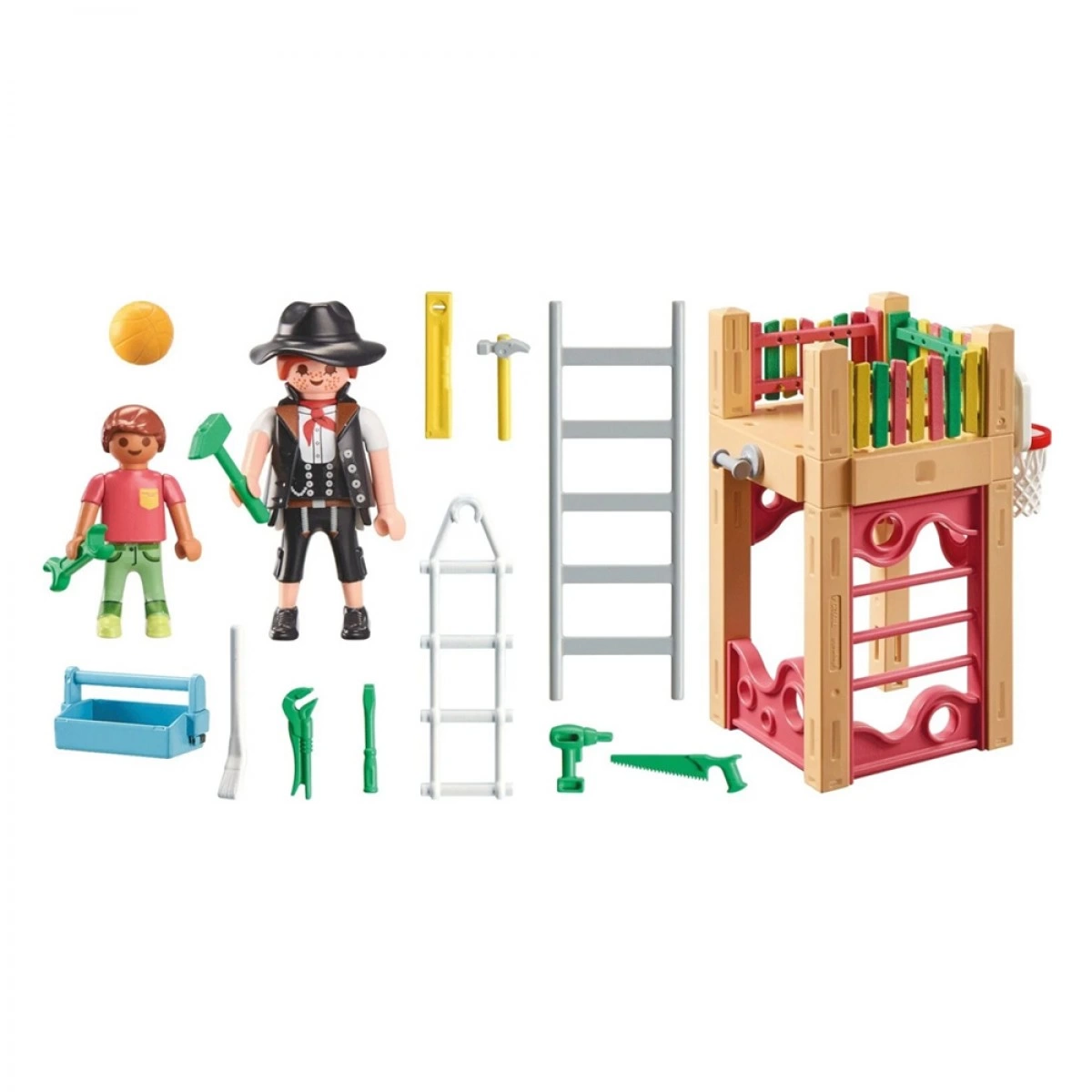 PLAYMOBIL STARTER PACK ΕΡΓΑΣΙΕΣ ΕΠΙΣΚΕΥΗΣ ΠΑΙΔΙΚΗΣ ΧΑΡΑΣ 71475