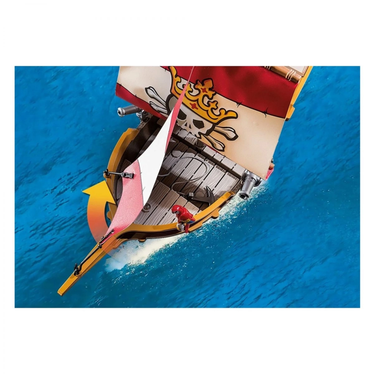 PLAYMOBIL ΠΕΙΡΑΤΙΚΗ ΓΑΛΕΡΑ ΒΑΣΙΛΙΑΣ ΠΕΙΡΑΤΩΝ 71418