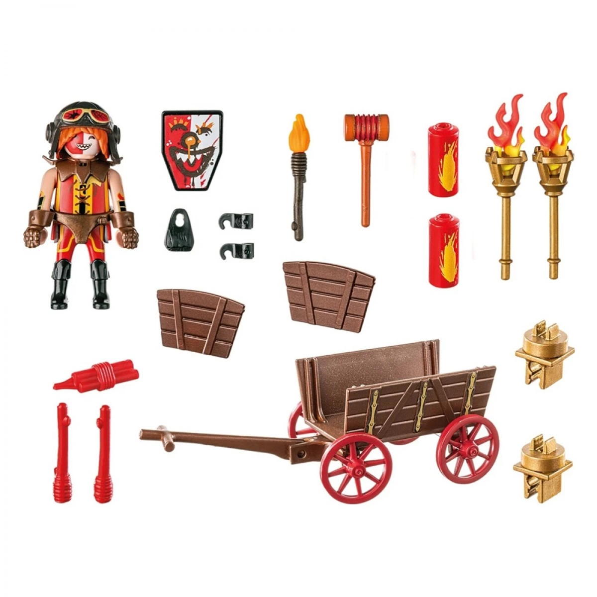 PLAYMOBIL Ο KAHBOOM  ΜΕ ΤΟ ΑΓΩΝΙΣΤΙΚΟ ΤΟΥ ΟΧΗΜΑ 71486