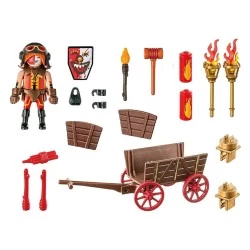 PLAYMOBIL Ο KAHBOOM  ΜΕ ΤΟ ΑΓΩΝΙΣΤΙΚΟ ΤΟΥ ΟΧΗΜΑ 71486