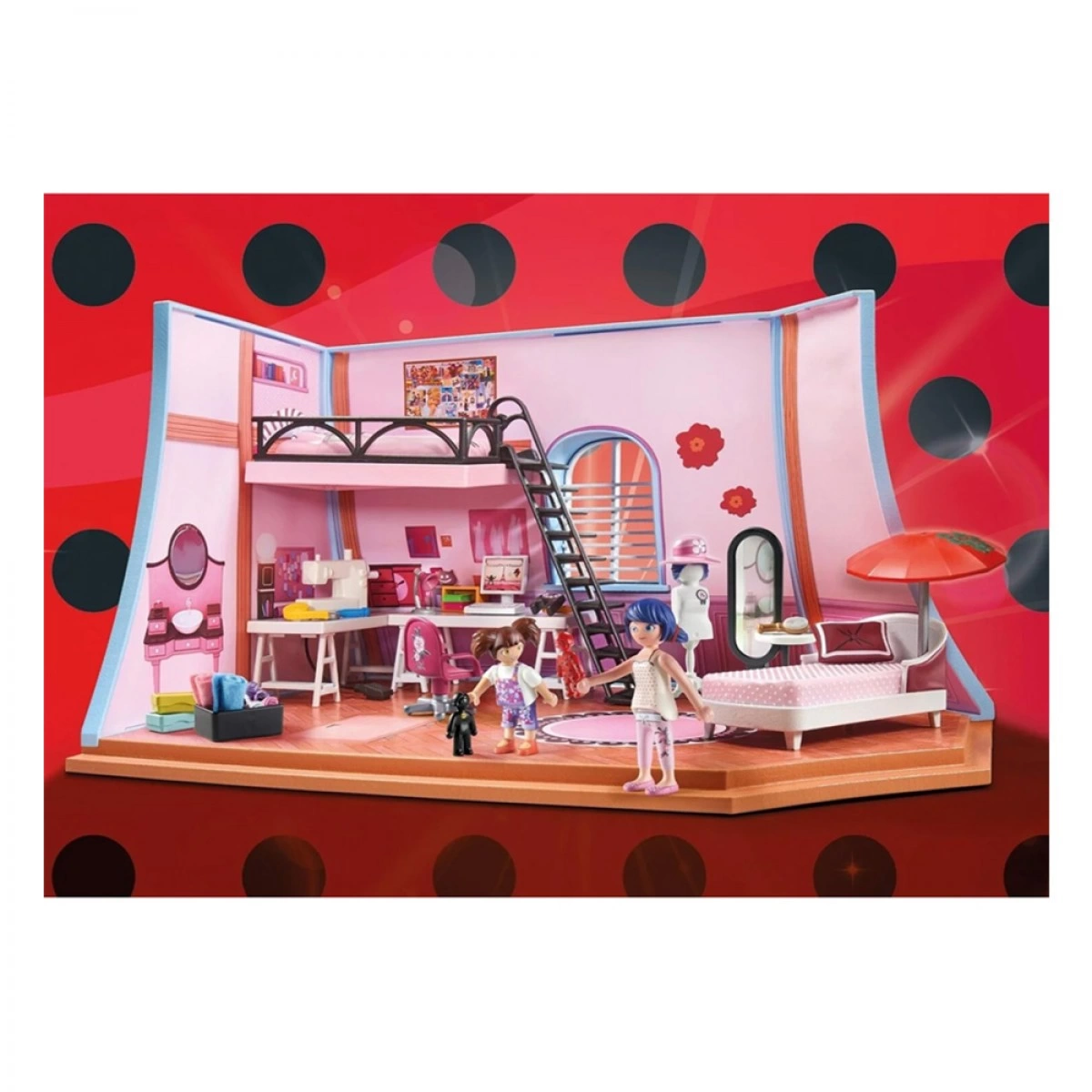 PLAYMOBIL MIRACULOUS: ΤΟ ΔΩΜΑΤΙΟ ΤΗΣ MARINETTE 1334