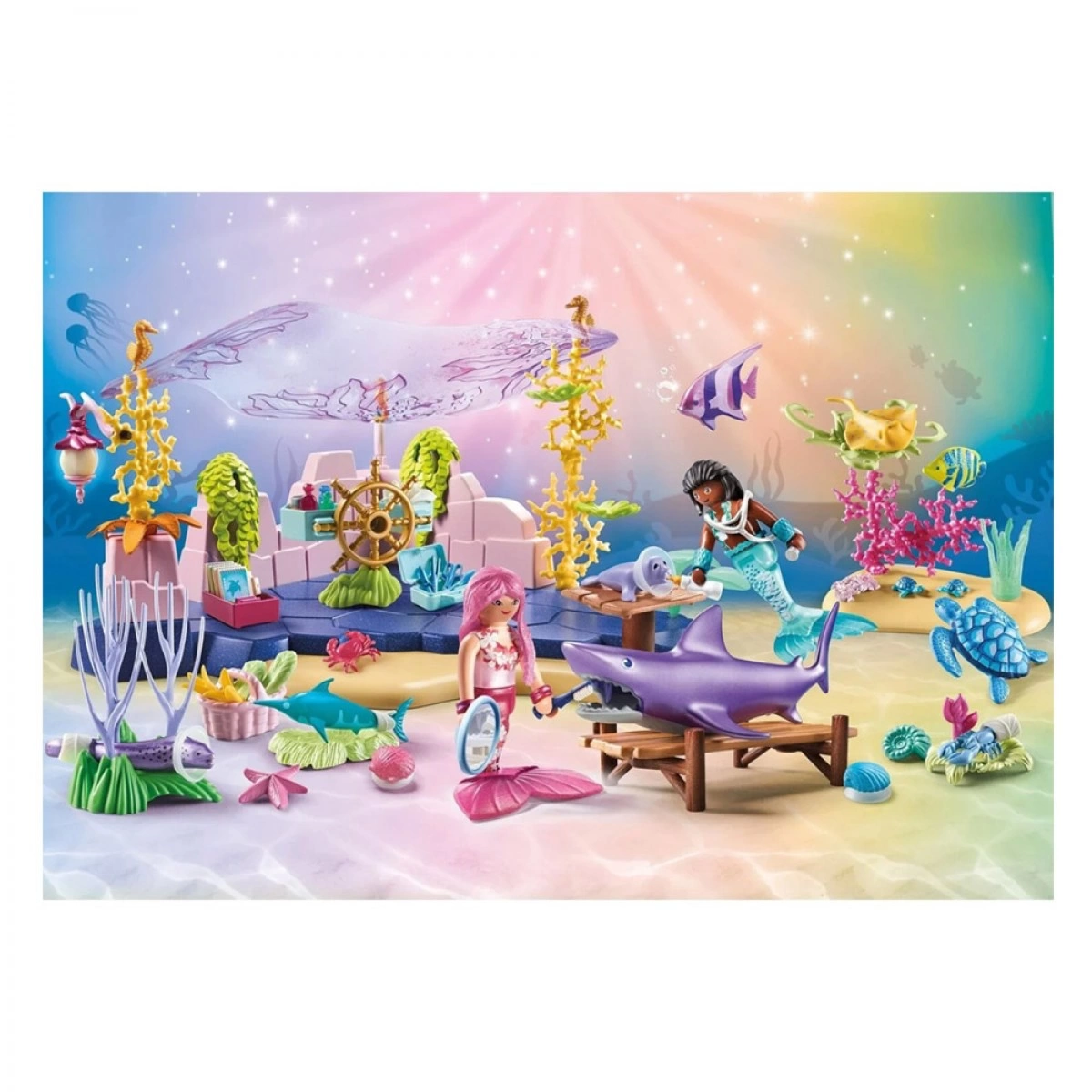 PLAYMOBIL ΚΕΝΤΡΟ ΠΕΡΙΘΑΛΨΗΣ ΥΠΟΘΑΛΛΑΣΙΩΝ ΖΩΩΝ 71499