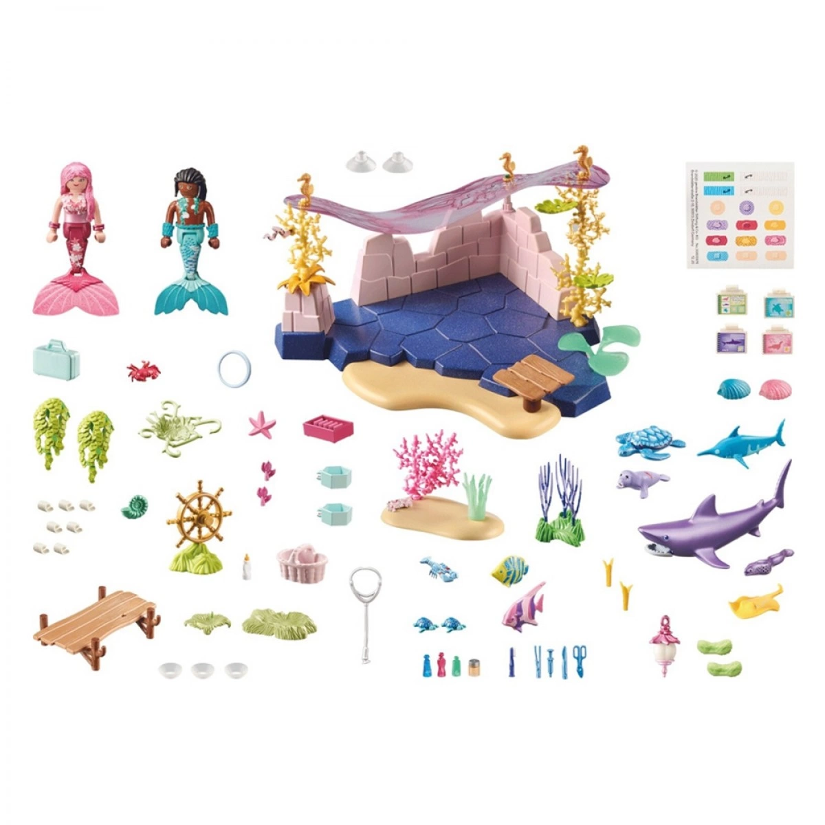 PLAYMOBIL ΚΕΝΤΡΟ ΠΕΡΙΘΑΛΨΗΣ ΥΠΟΘΑΛΛΑΣΙΩΝ ΖΩΩΝ 71499