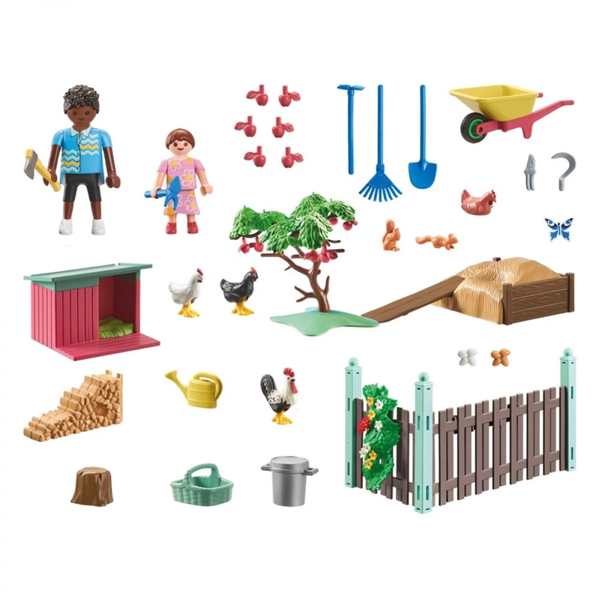 PLAYMOBIL ΚΗΠΟΣ ΕΞΟΧΙΚΟΥ ΣΠΙΤΙΟΥ ΜΕ ΚΟΤΕΤΣΙ 71510