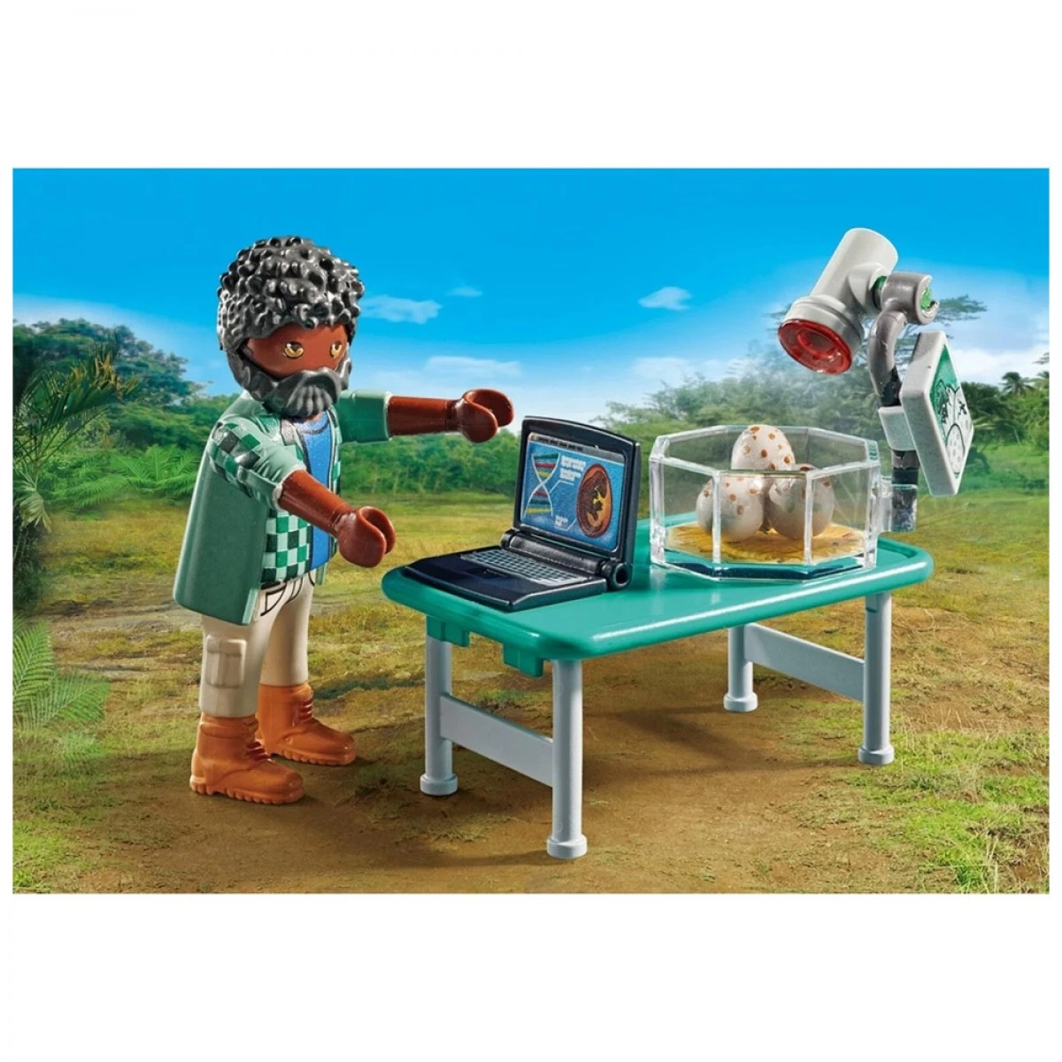 PLAYMOBIL ΕΡΕΥΝΗΤΙΚΟ ΚΕΝΤΡΟ ΜΕ ΔΕΙΝΟΣΑΥΡΟΥΣ 71523