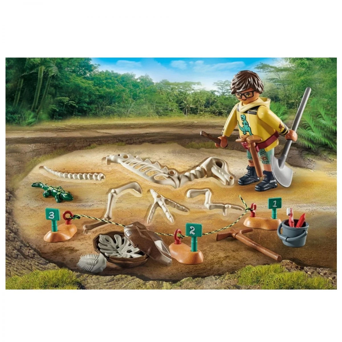 PLAYMOBIL ΑΡΧΑΙΟΛΟΓΙΚΗ ΑΝΑΣΚΑΦΗ ΔΕΙΝΟΣΑΥΡΟΥ 71527