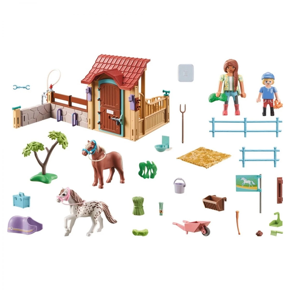 PLAYMOBIL ΣΤΑΒΛΟΣ ΑΛΟΓΩΝ 71494