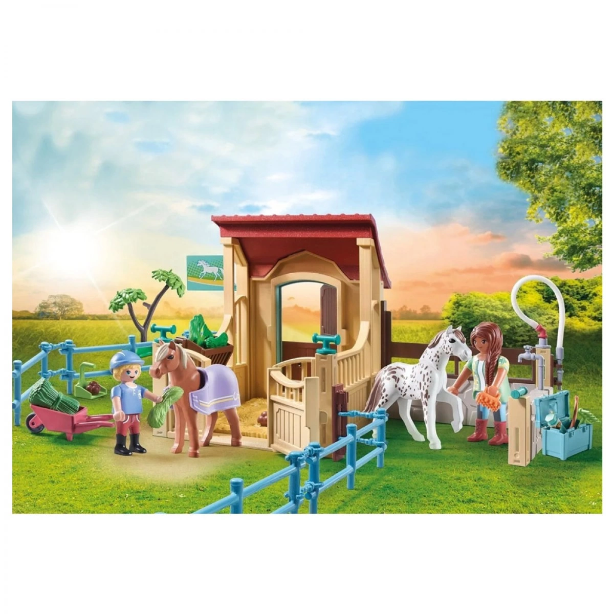 PLAYMOBIL ΣΤΑΒΛΟΣ ΑΛΟΓΩΝ 71494