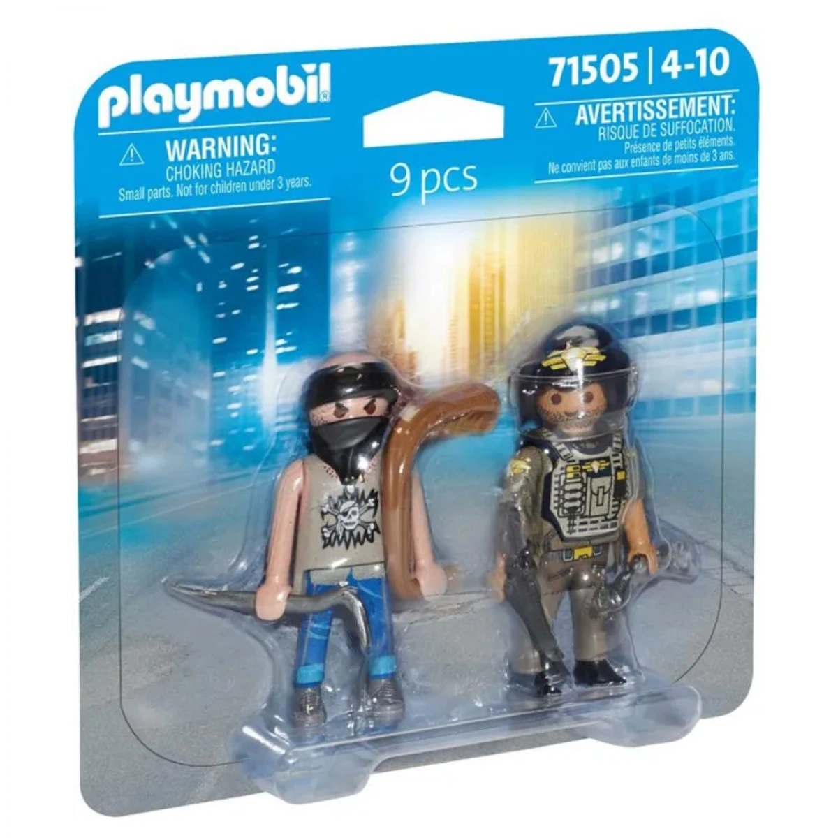 PLAYMOBIL DUOPACK ΚΛΕΦΤΗΣ ΚΑΙ ΑΣΤΥΝΟΜΟΣ 71505