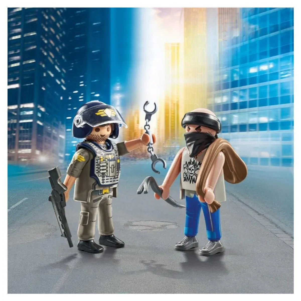 PLAYMOBIL DUOPACK ΚΛΕΦΤΗΣ ΚΑΙ ΑΣΤΥΝΟΜΟΣ 71505