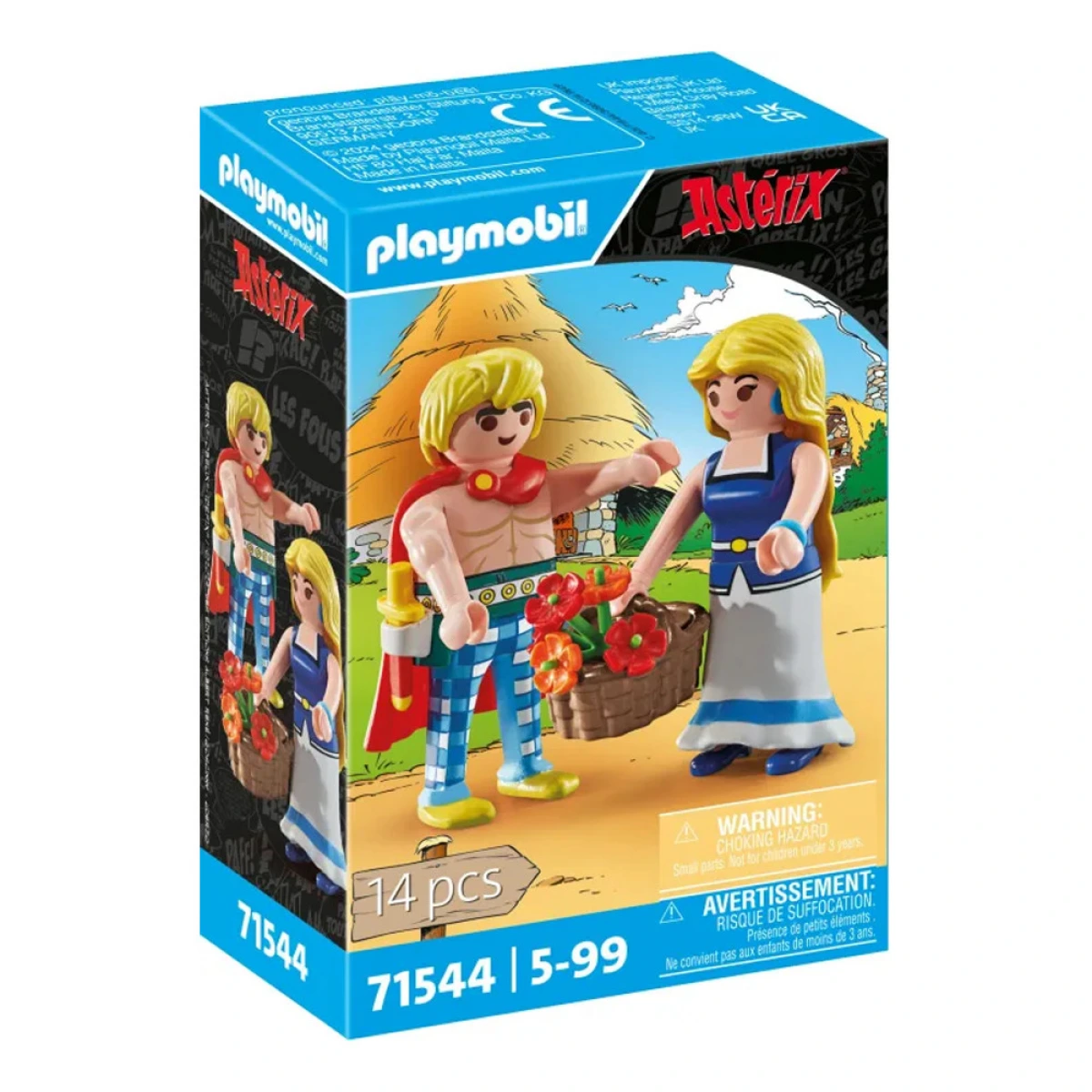PLAYMOBIL ASTERIX : ΤΡΑΓΙΚΟΜΙΞ ΚΑΙ ΦΑΛΜΠΑΛΑ 71544