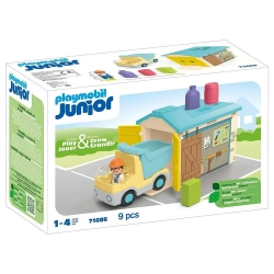 PLAYMOBIL JUNIOR ΦΟΡΤΗΓΟ ΜΕ ΓΚΑΡΑΖ 71686