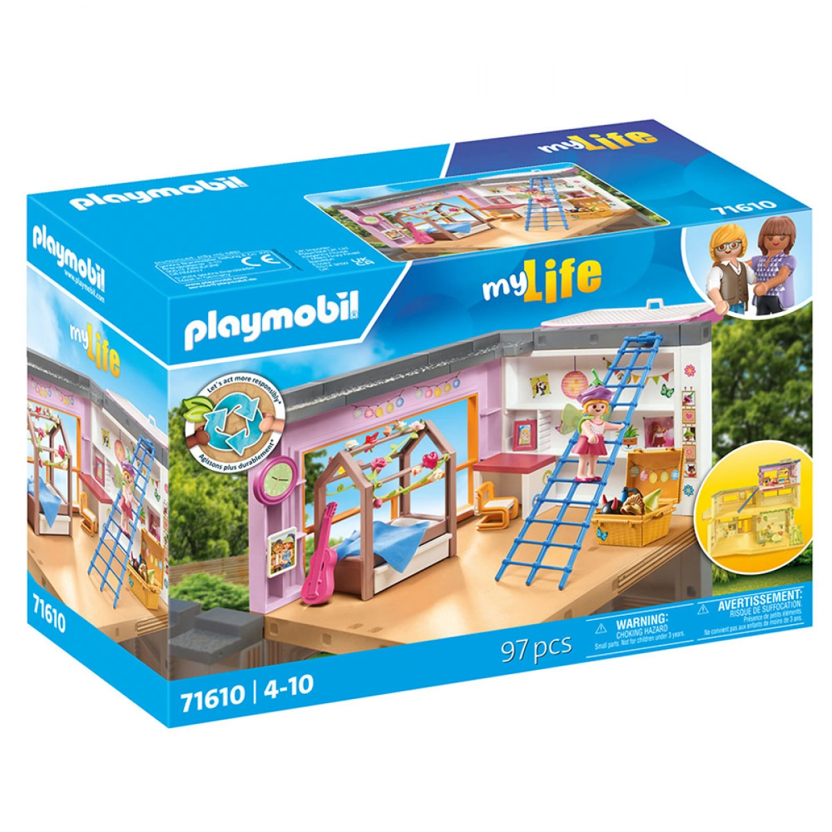 PLAYMOBIL ΜΟΝΤΕΡΝΟ ΠΑΙΔΙΚΟ ΔΩΜΑΤΙΟ 71610