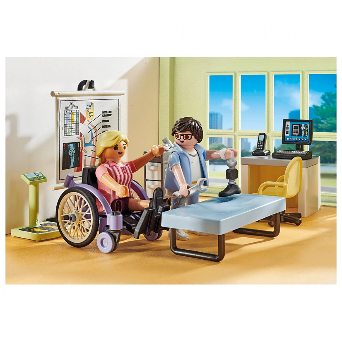 PLAYMOBIL ΚΕΝΤΡΟ ΑΠΟΚΑΤΑΣΤΑΣΗΣ 71617
