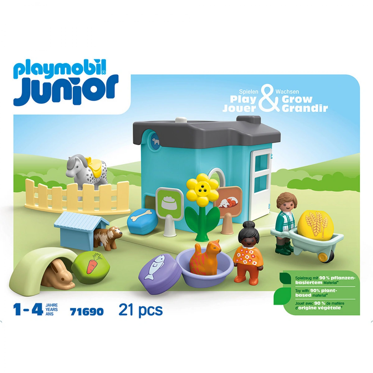 PLAYMOBIL JUNIOR ΞΕΝΩΝΑΣ ΜΙΚΡΩΝ ΖΩΩΝ 71690
