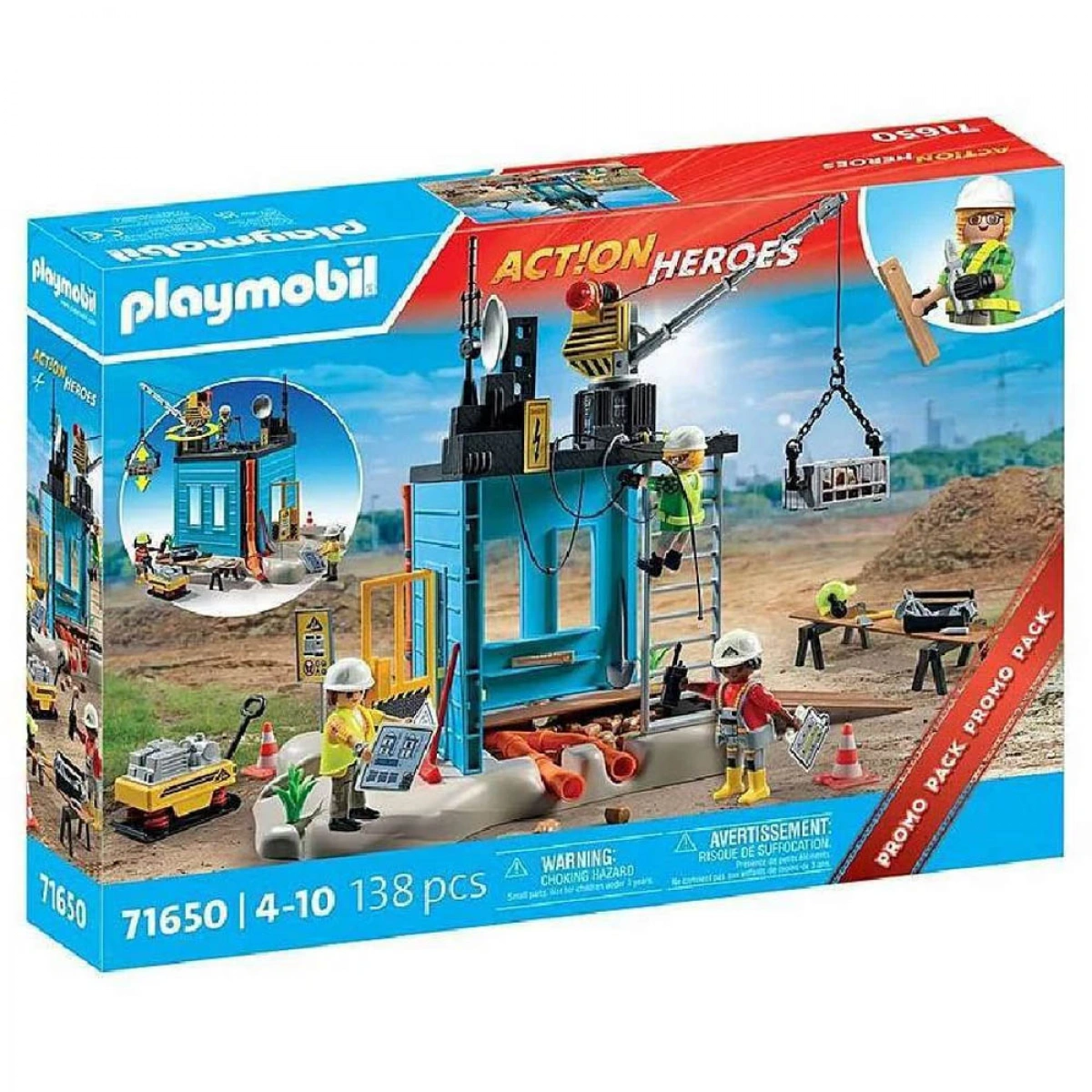PLAYMOBIL ΕΡΓΟΤΑΞΙΟ 71650