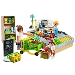 PLAYMOBIL ΤΑΜΕΙΟ ΒΙΟΛΟΓΙΚΟΥ ΚΑΤΑΣΤΗΜΑΤΟΣ 71648