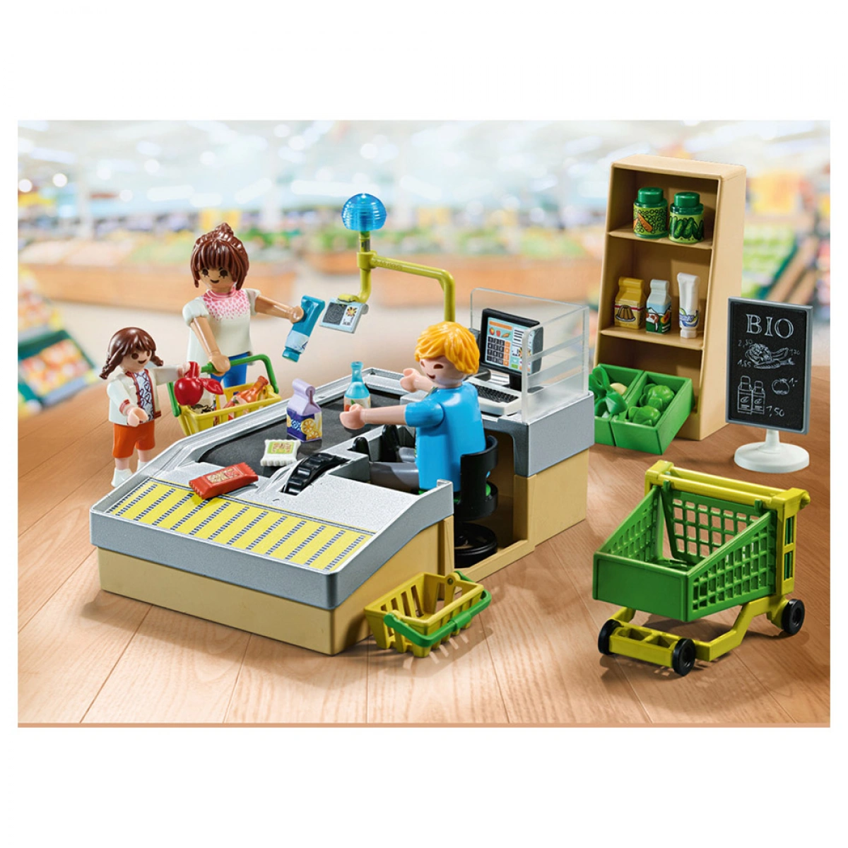 PLAYMOBIL ΤΑΜΕΙΟ ΒΙΟΛΟΓΙΚΟΥ ΚΑΤΑΣΤΗΜΑΤΟΣ 71648