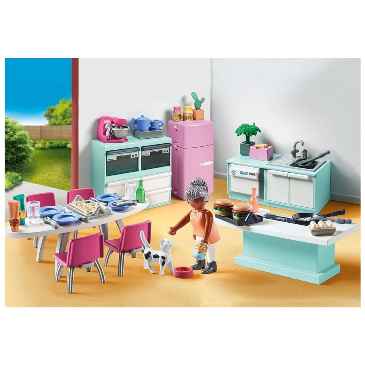 PLAYMOBIL ΜΟΝΤΕΡΝΑ ΚΟΥΖΙΝΑ ΜΕ ΤΡΑΠΕΖΑΡΙΑ 71608