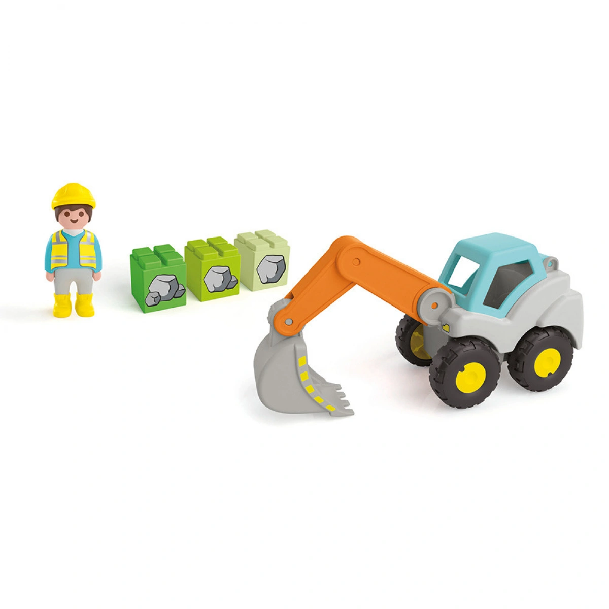 PLAYMOBIL JUNIOR ΦΟΡΤΩΤΗΣ ΕΚΣΚΑΦΕΑΣ 71684