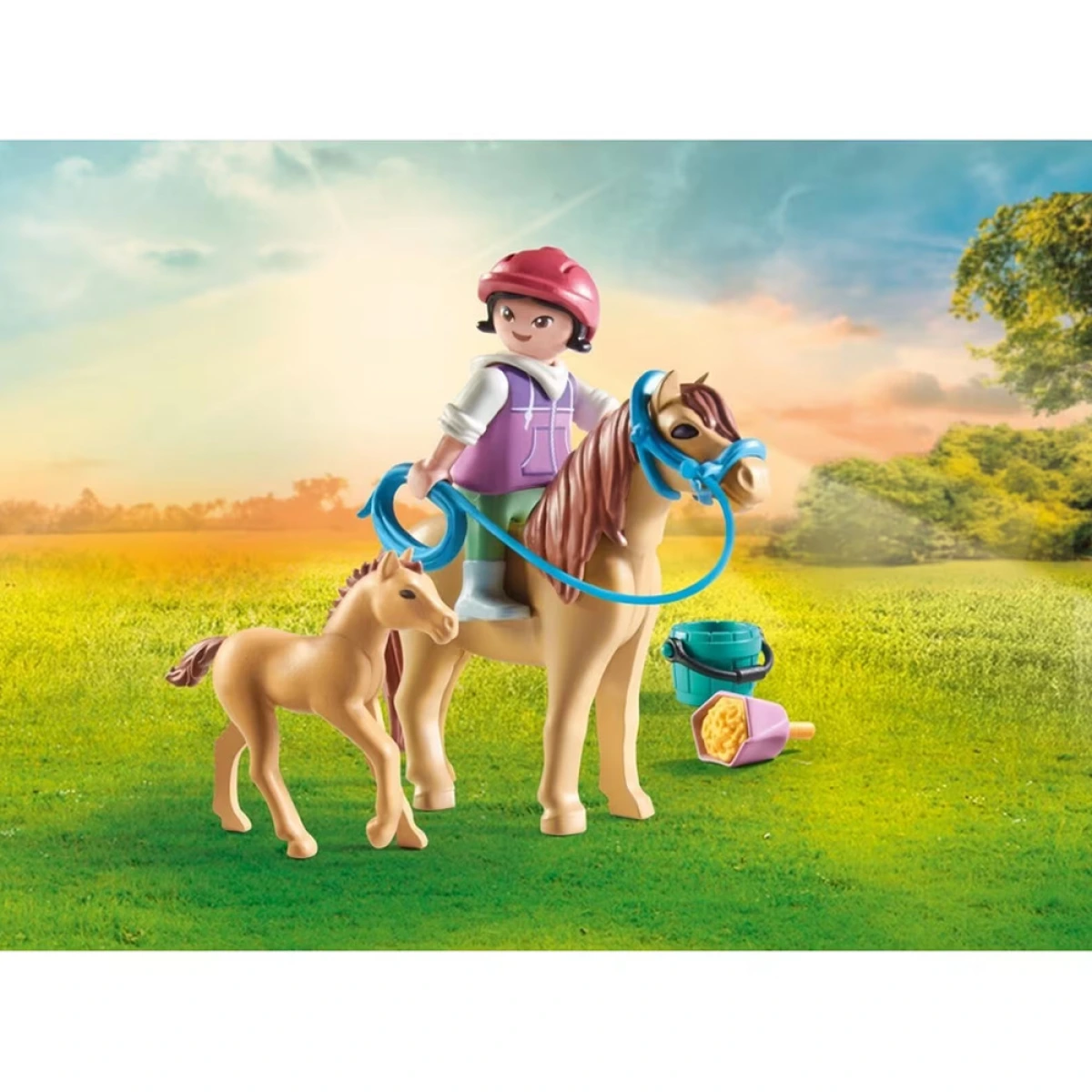 PLAYMOBIL ΠΑΙΔΑΚΙ ΜΕ ΑΛΟΓΟ ΚΑΙ ΠΟΥΛΑΡΙ 71498
