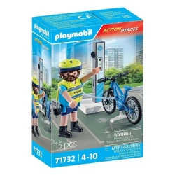 PLAYMOBIL ΑΣΤΥΝΟΜΟΣ ΜΕ ΗΛΕΚΤΡΙΚΟ ΠΟΔΗΛΑΤΟ 71732