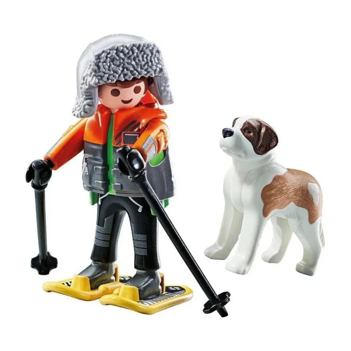 PLAYMOBIL ΟΡΕΙΒΑΤΗΣ ΜΕ ΣΚΥΛΟ ΤΟΥ ΑΓΙΟΥ ΒΕΡΝΑΡΔΟΥ 71741
