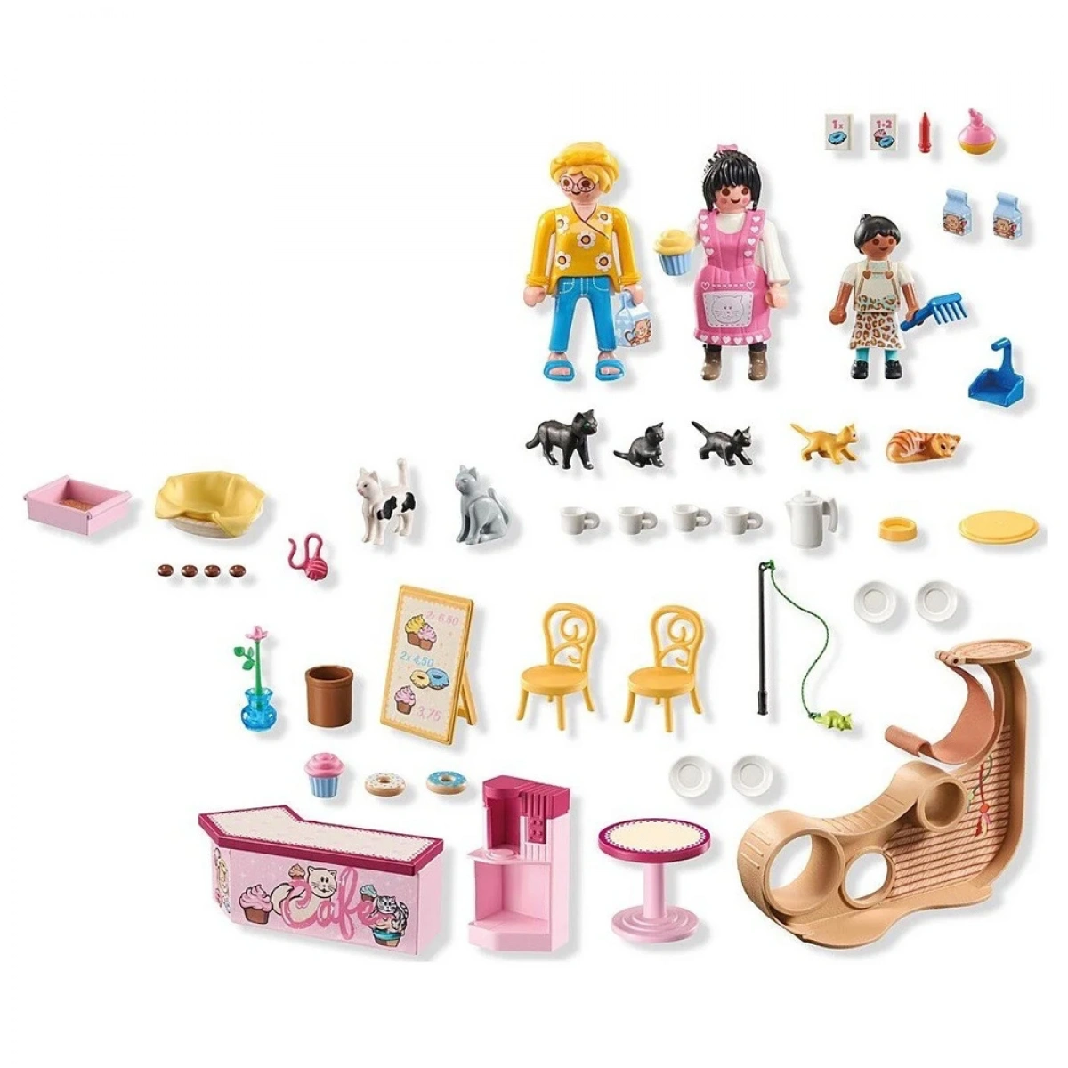 PLAYMOBIL ΚΑΦΕΤΕΡΙΑ ΜΕ ΓΑΤΕΣ 71744