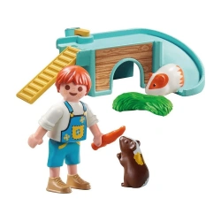 PLAYMOBIL ΙΝΔΙΚΑ ΧΟΙΡΙΔΙΑ ΜΕ ΣΠΙΤΑΚΙ 71746
