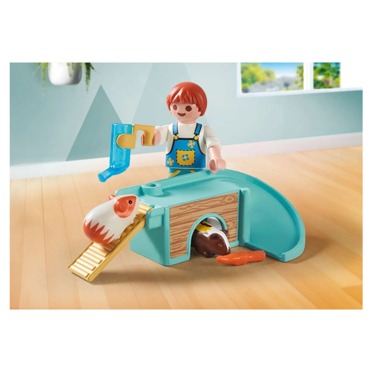 PLAYMOBIL ΙΝΔΙΚΑ ΧΟΙΡΙΔΙΑ ΜΕ ΣΠΙΤΑΚΙ 71746