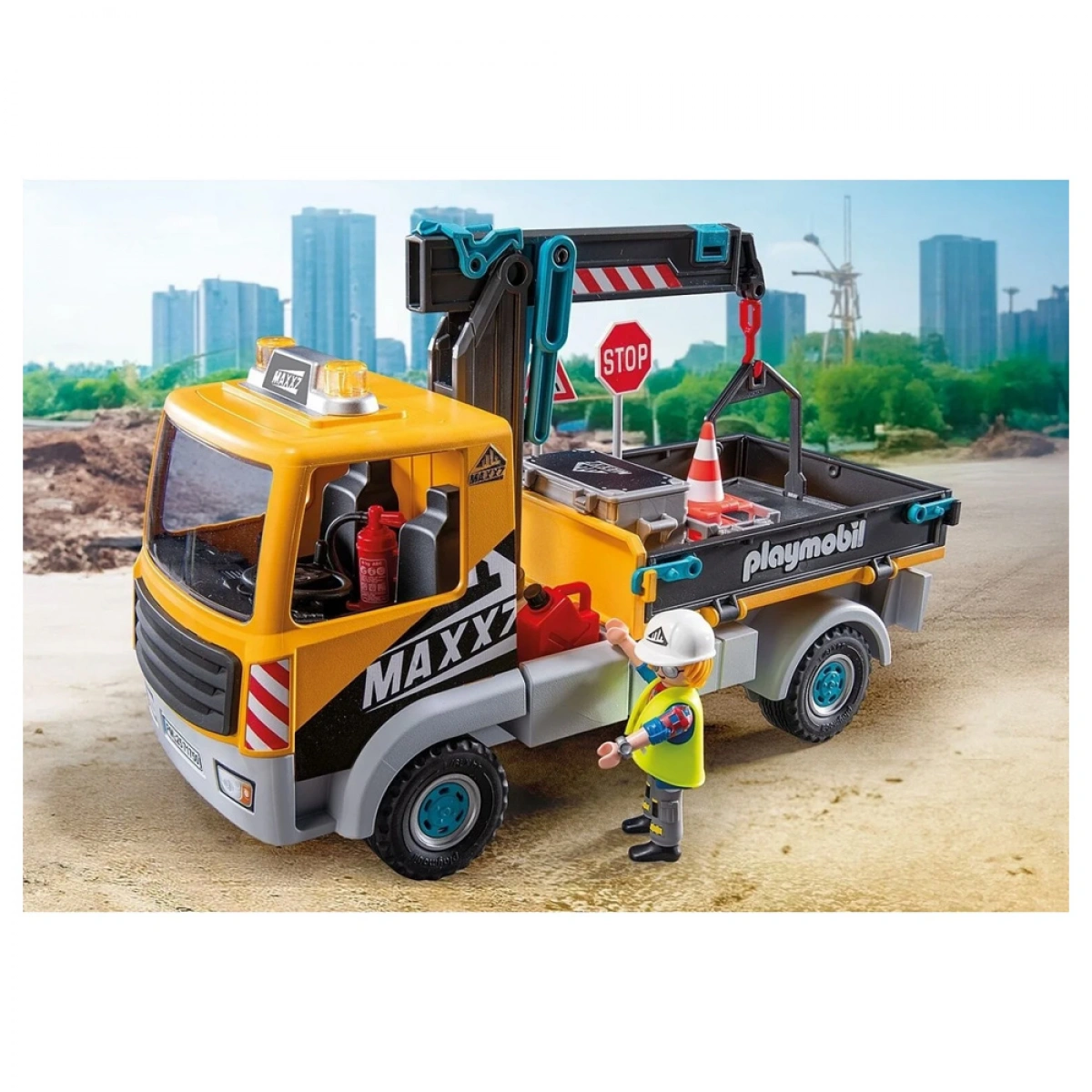 PLAYMOBIL ΦΟΡΤΗΓΟ ΜΕ ΓΕΡΑΝΟ 71750