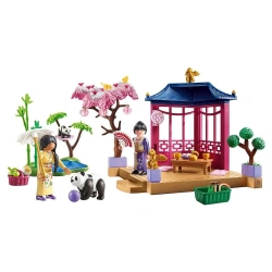 PLAYMOBIL ΑΣΙΑΤΙΚΟΣ ΚΗΠΟΣ ΜΕ ΚΙΟΣΚΙ ΚΑΙ ΠΑΝΤΑ 71762